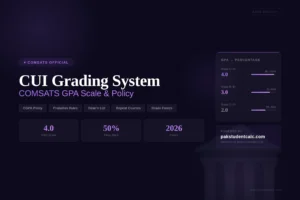 cui comsats grading