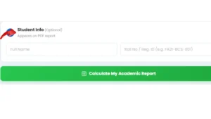 enter student info bu optional