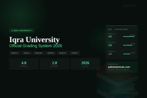 iqra university grading