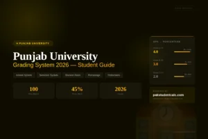 punjab university grading