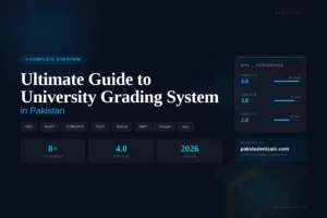 pakistan university grading system